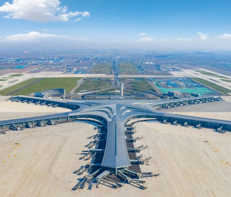 란저우 중촨 국제공항 3단계 확장(1단계) 프로젝트의 터미널 빌딩 프로젝트